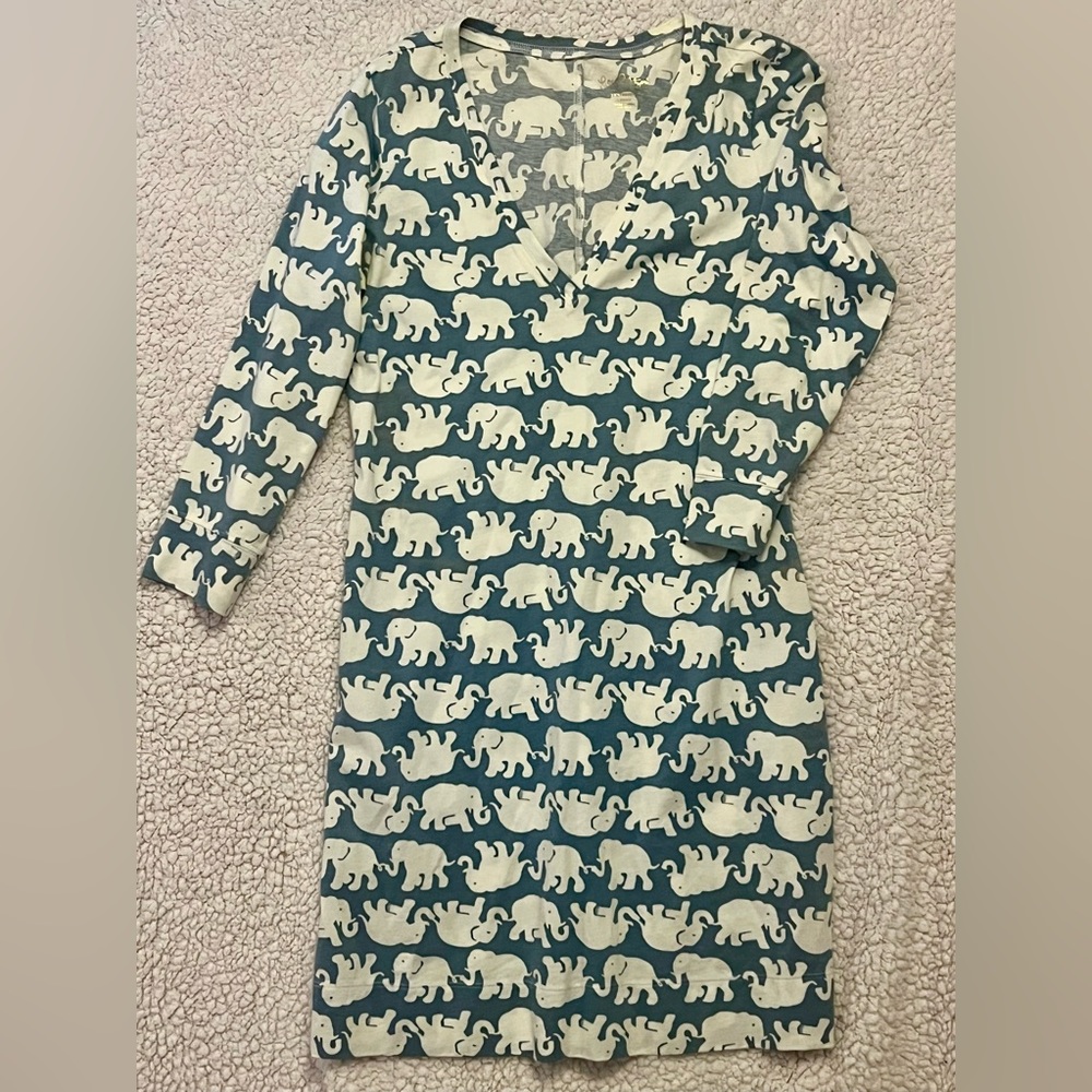 Lilly Pulitzer Dress, Medium, blue and white